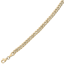 8 kt guld armbånd med panser Længde 19 cm