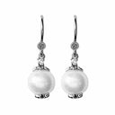 Hanging Pearls ørering -Sølv 670-S07