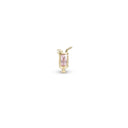 single stud, pink drink