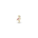 single stud, flamingo