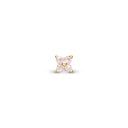 single stud, magic pink