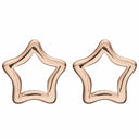 Open Stars ørestikker - Rosa forgyldt sølv - 671-R03