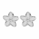 Enamel Flowers ørestikker - Sølv - 671-S02