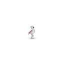 single stud, flamingo
