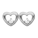 Topaz Love ørestikker - Sølv - 671-S75