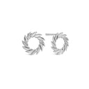 Laurel Wreath - Sølv Øreringe - 671-S98