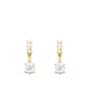 Crystals, add on, gold pl silver