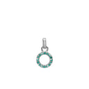 green cz circle ø10mm