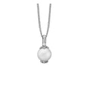Topaz Pearl vedhæng -Sølv - 680-S21