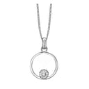 MARGUERITE CIRCLE - vedhæng - sølv - 680-S82