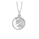 Palm Leaf - Sølv Vedhæng - 680-S91