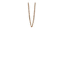 Halskæde chain 40+15cm - Forgyldt sølv - 680-SG55