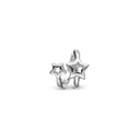 Christina - Starlight 14 karat hvid- guld charm - 693-WG02