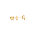 14 kt guld ørestikker 5 mm halvkugle