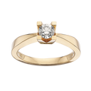 ring 0,40 H-W/SI 14 kt