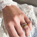 Kleopatra alliancering 7x0,04 H-W/SI 14 karat guld