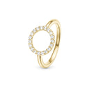 Topaz Circle - Forgyldt Ringe - 800-3.20.B