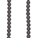 SHAPE Mat hematite kæde 6mm