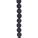 SHAPE Juicy agat stenkæde sort 10mm 45cm