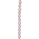 SHAPE Ferskvandsperle rosa barok kæde 10mm 45cm
