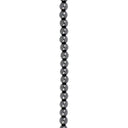 SHAPE Hematit stenkæde 8mm 45cm