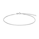 Rhodineret sølv armbånd SUMMER venezia 17+3cm