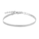 Rhd. Sølv armbånd FLAT52