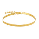 Forgyldt armbånd FLAT52