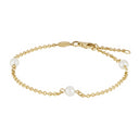 8kt. guldarmbånd m/perle