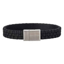 armbånd sort kalveskind 12mm