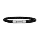 armbånd sort kalveskind
