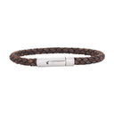 armbånd mørkebrun kalveskind