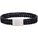 armbånd sort kalveskind