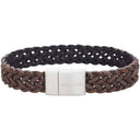 armbånd mørkebrun kalveskind