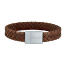 armbånd brun kalveskind 12mm