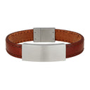 armbånd brun kalveskind 12mm