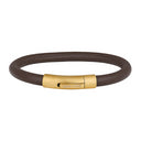 SON armbånd brun kalveskind 23cm 6mm 23