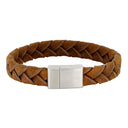 armbånd brun kalveskin