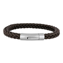 armbånd mørkebrun kalveskind