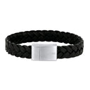 armbånd sort kalveskind