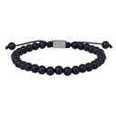 armbånd black onyx19cm - 25cm