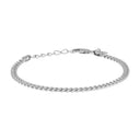 Rhodineret sølv armbånd PANZER52 3mm - 825 483