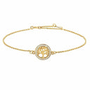 Forgyldt sølv armbånd CAIANOR - 845 075-3