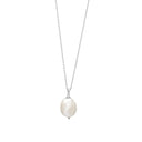 Rhodineret sølvkæde BAROQUE52 perle 20mm - 849 500