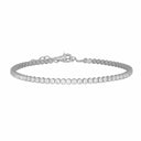Rhodineret Sølv armbånd ELNANOR 17+3cm - 852 000