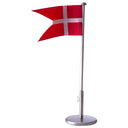 Fortinnet flagstang m. dåbsfod, 40 cm
