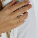 8Kt Hv.D.Ring  1X0,05Ct Wsi 4/G