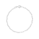 Armbånd marina 18,5 cm sølv