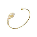 Marguerit armring m- Forgyldt sølv - 903011-4-M