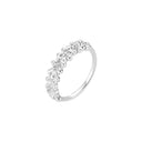 Ring blomster med zirk.925